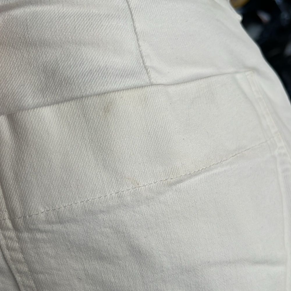 J. Crew Sailor slim wide-leg jean in white - Picture 9 of 10